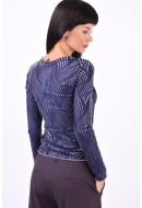 Women Blouse Pieces Pcbitach Navy Blazer